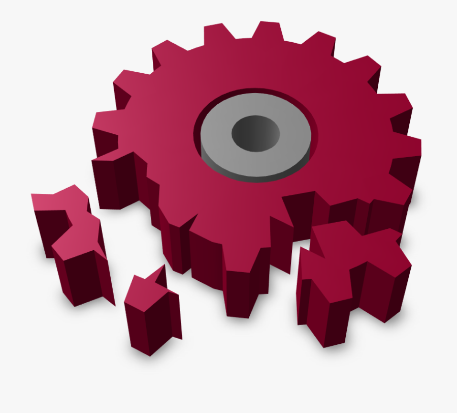 Clip Art Broken Gear - Broken Gear Wheel Png, Transparent Clipart