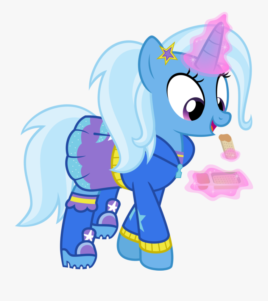 Trixie With Peanut Butter - Mlp Trixie And Peanut Butter Crackers, Transparent Clipart