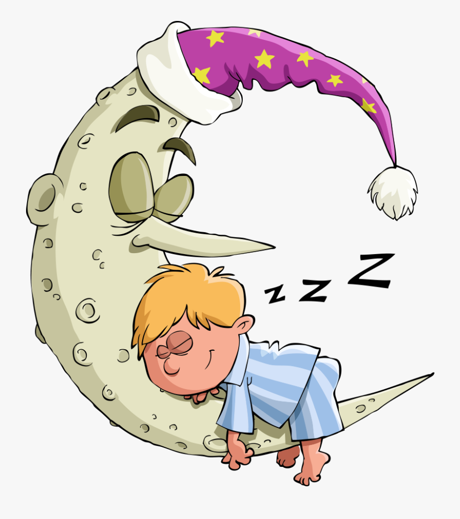 Sleeping Clipart Nightcap - Sleep Cartoon Png, Transparent Clipart