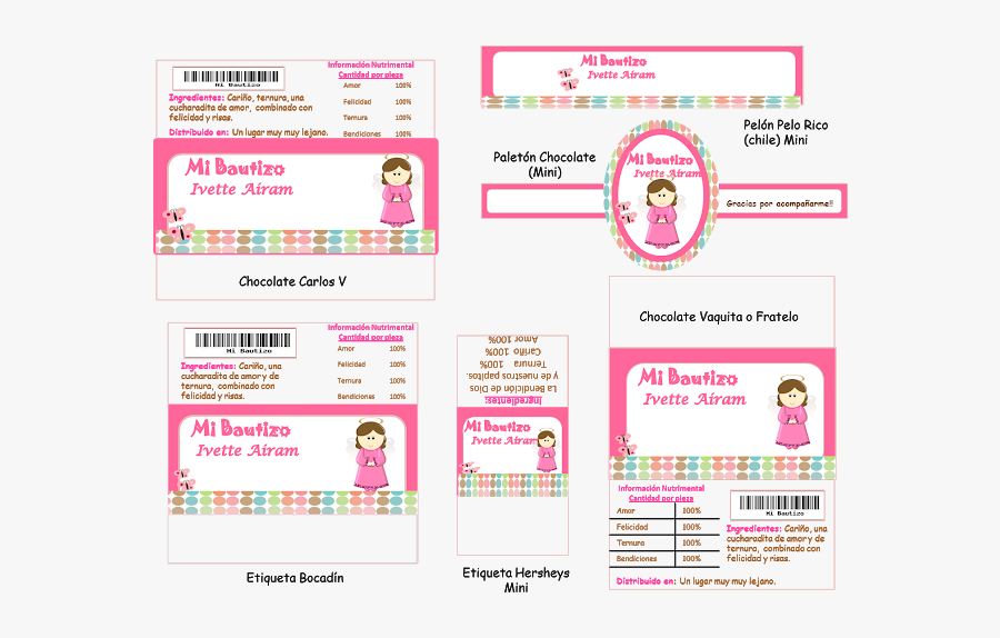 Tarjetas Bautismos Baby Shower Comunión Invitaciones, Transparent Clipart