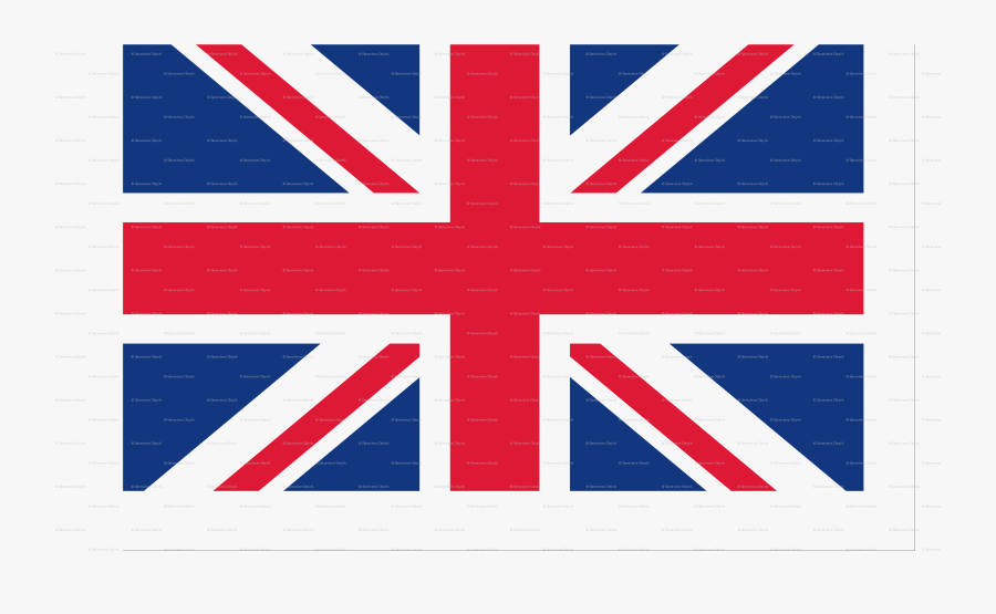 Printable Union Jack Bunting - Manchester Uk Flag, Transparent Clipart