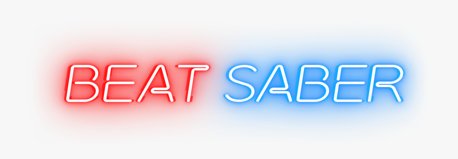 Lightsaber Transparent Background - Beat Saber Saber Png , Free