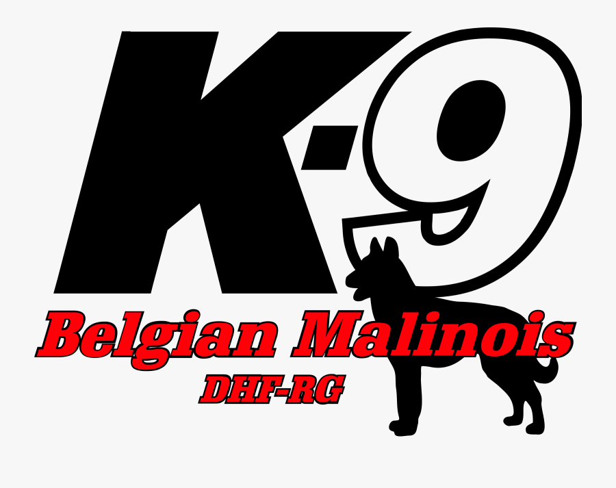 K9 Malinois Logo Png Transparent - K9 Vector, Transparent Clipart