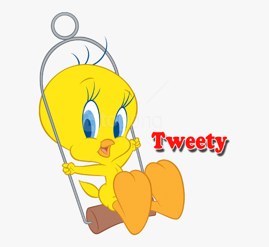 Art,line Art,fictional - Cartoon Looney Tunes Tweety Bird, Transparent Clipart