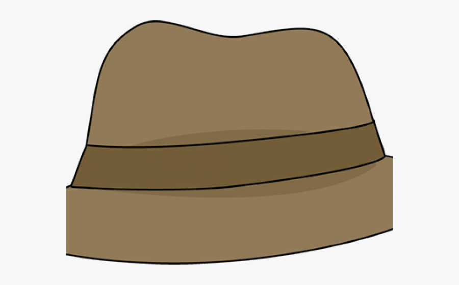 Sherlock Hat Cliparts - Fedora, Transparent Clipart