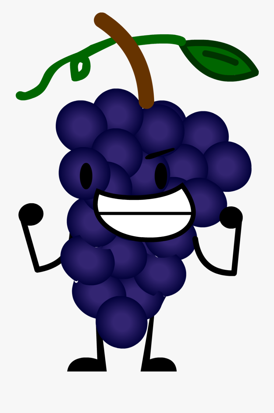 Grape Clipart Purple Object - Grape Png Clipart Purple, Transparent Clipart