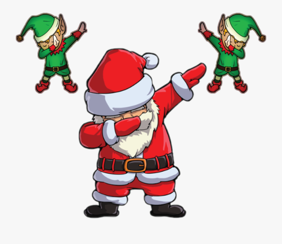 Download Dabbing Santa , Png Download - Santa Claus Png Dab , Free ...