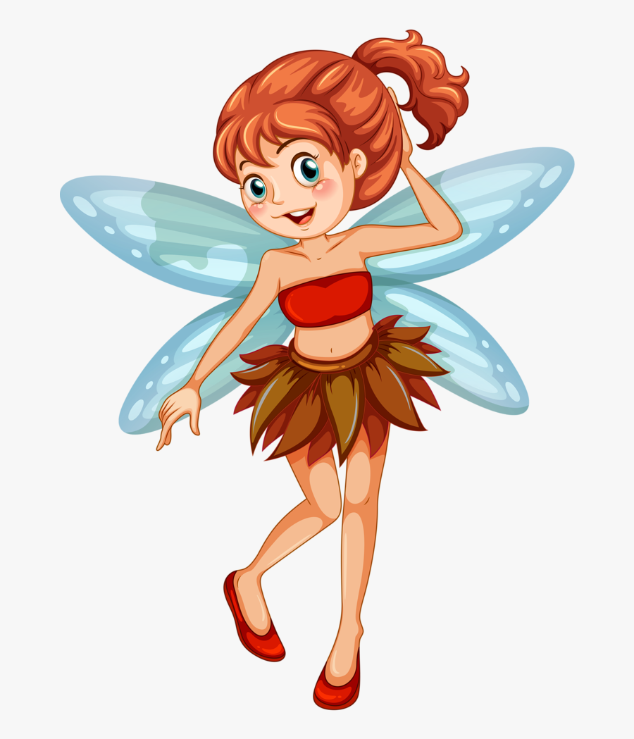Angle Vector Fairy - Fairy Mermaid Clipart, Transparent Clipart
