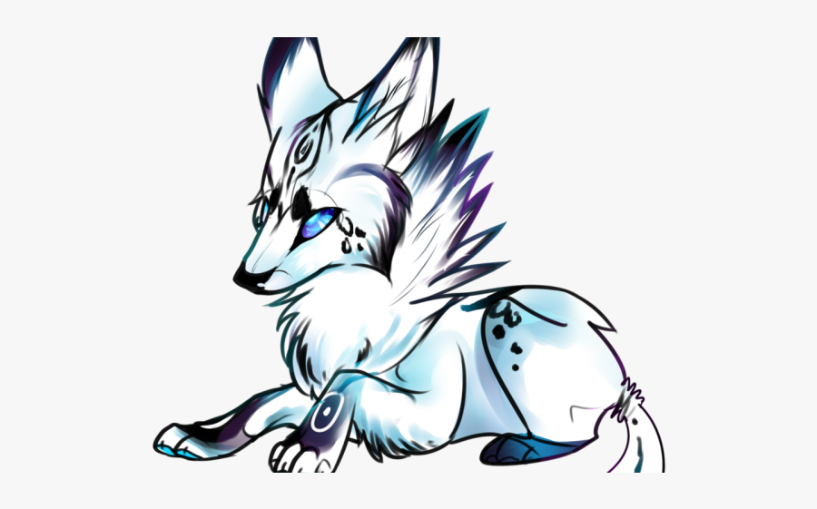 Drawn Werewolf Cute - Wolf Cute Animal Drawings, Transparent Clipart