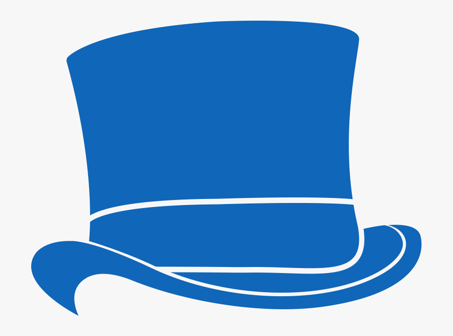 Transparent Link Hat Png - Plantilla Sombrero De Copa, Transparent Clipart