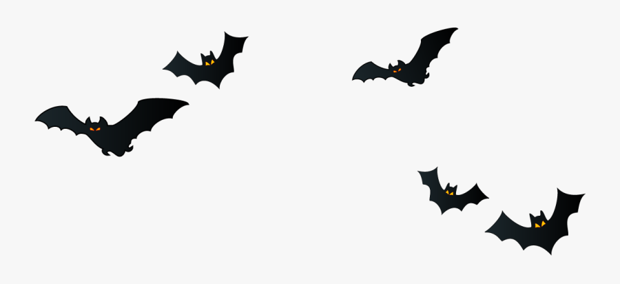 Night Sky Clipart Transparent - Bats At Night Png, Transparent Clipart