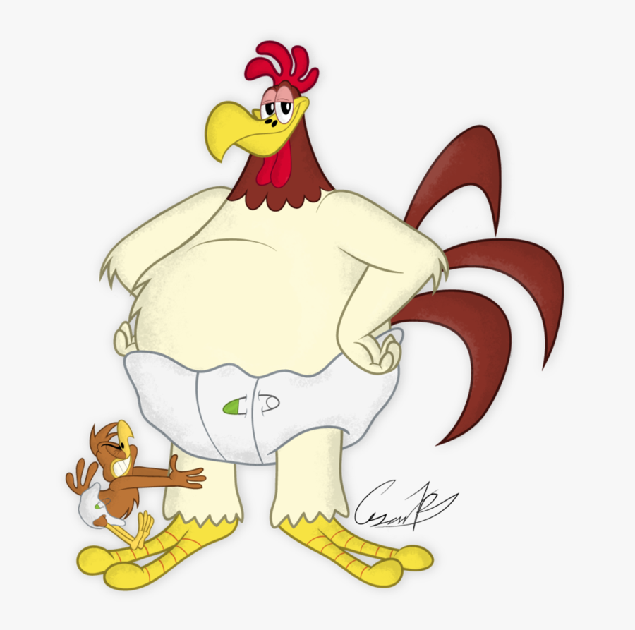 Looney Tunes Chicken Hawk, Transparent Clipart