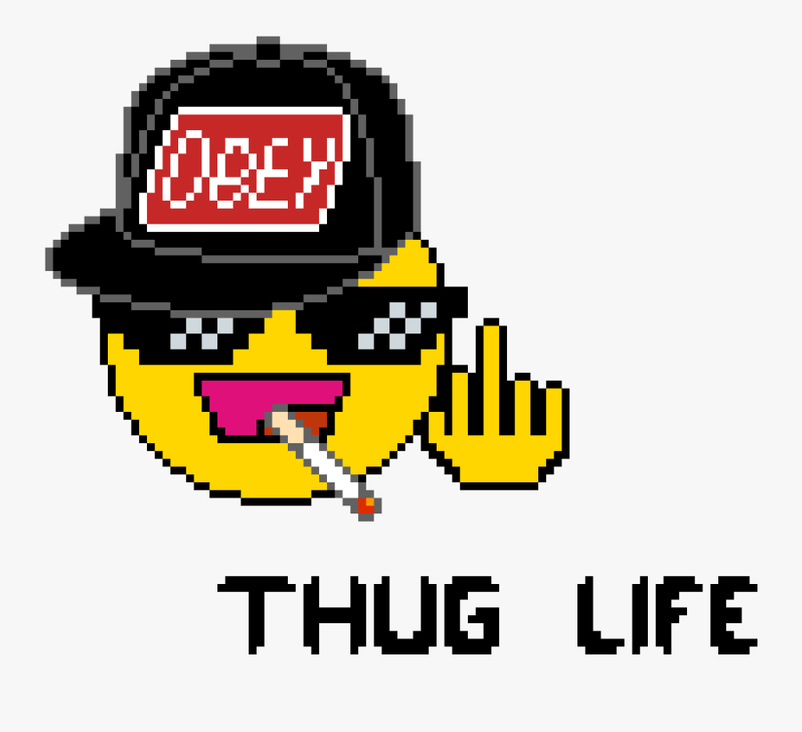 Emoji Png Thug Life, Transparent Clipart