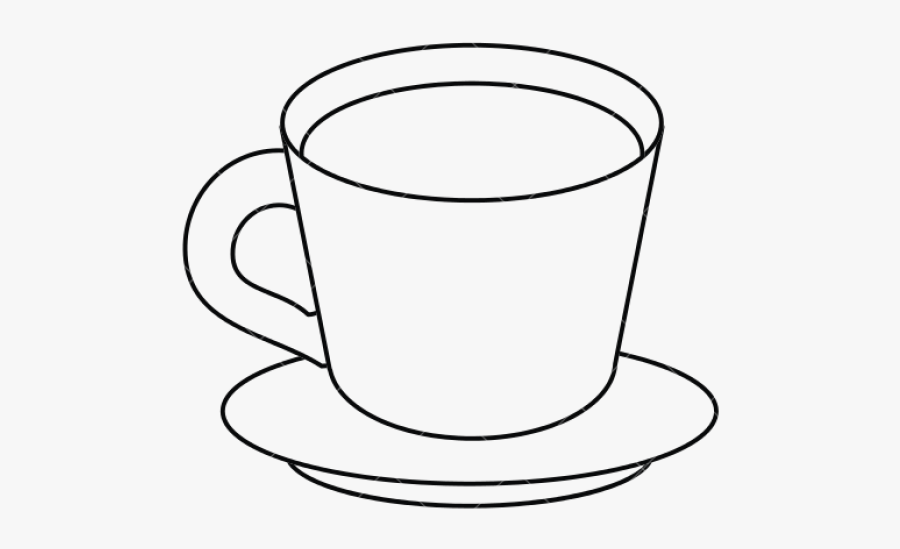 Cup Clipart Black And White, Transparent Clipart