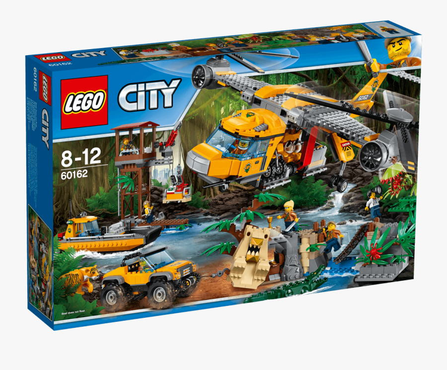 Clip Art Lego City Helicopter - Lego City Jungle Explorers, Transparent Clipart