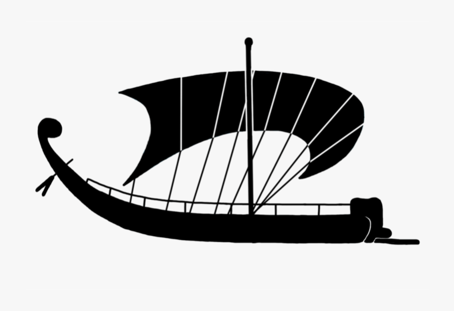 Summer Reading Clipart Black And White - Dinghy, Transparent Clipart
