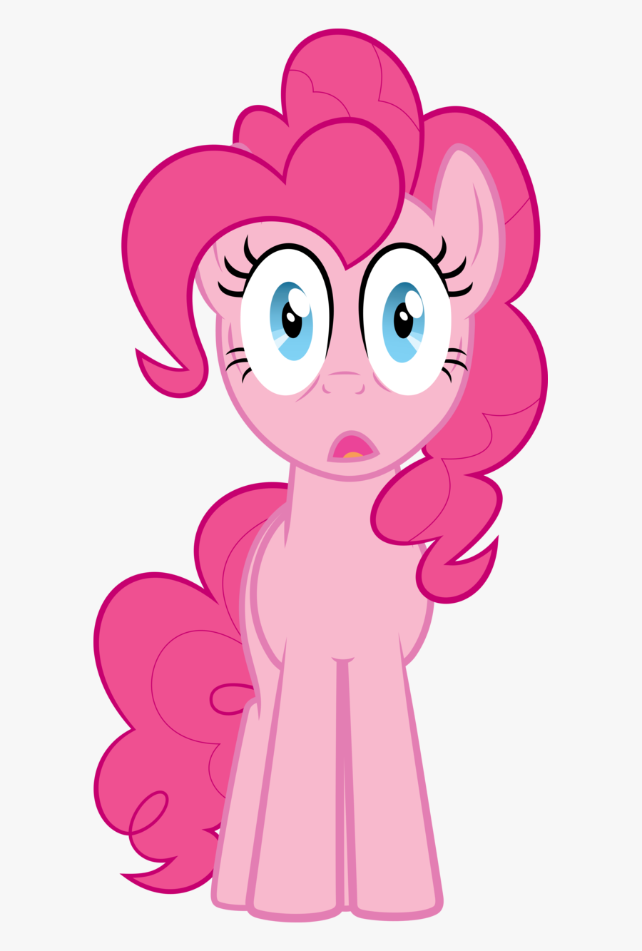 My Little Pony Rumors - My Little Pony Pinkie Pie Shocked, Transparent Clipart