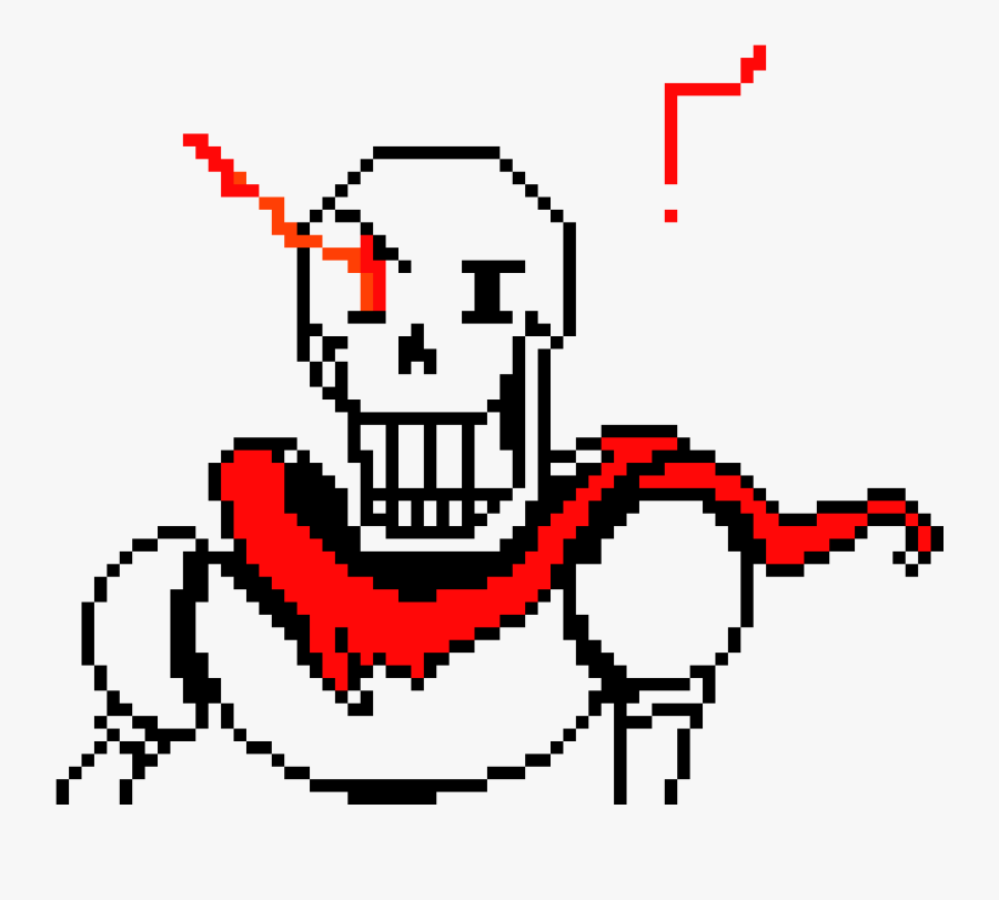 Papyrus Stronger Than You Iv - Undertale Papyrus Colored Sprite, Transparent Clipart