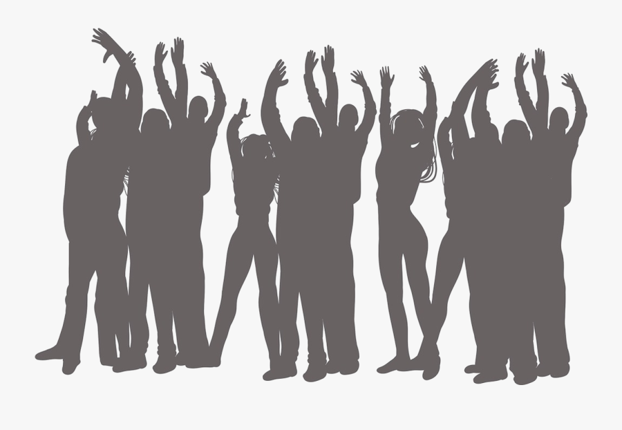 Crowd Png Images Download - Blacked Out People Png, Transparent Clipart