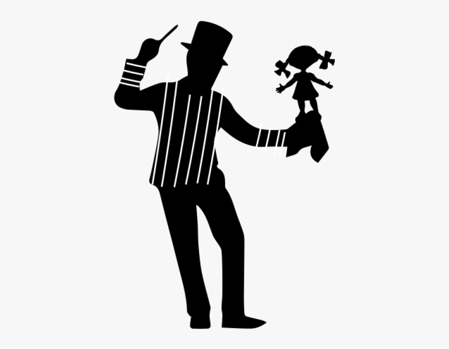 The Man In The Pinstriped Suit - Silhouette, Transparent Clipart