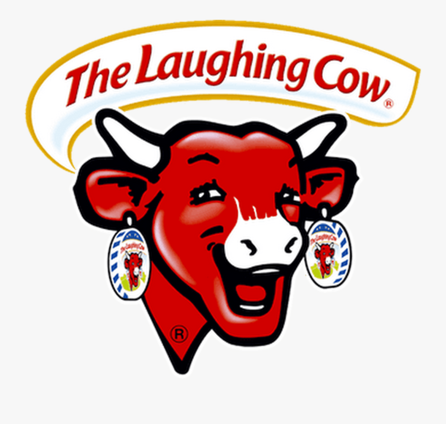 Laughing Cow Cheese Logo, Transparent Clipart