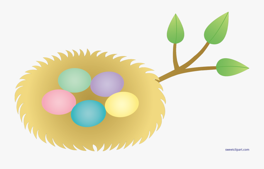 Banner Royalty Free Stock Birds Nest Clipart - Bird In Nest Clipart, Transparent Clipart