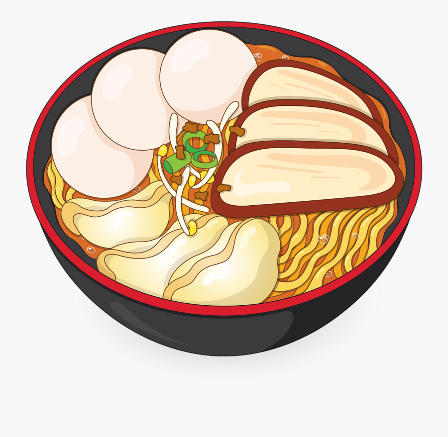 Ramen Noodles Noodle Free Photo - Bowl Of Ramen Png, Transparent Clipart