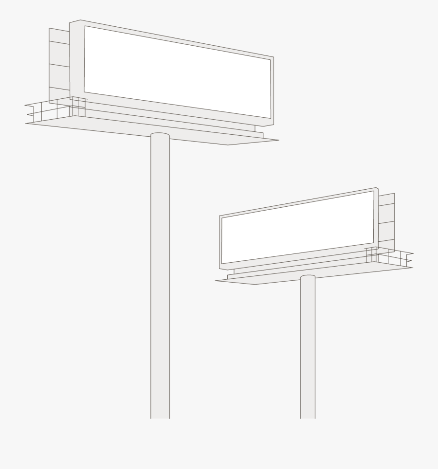 Billboards - Architecture, Transparent Clipart