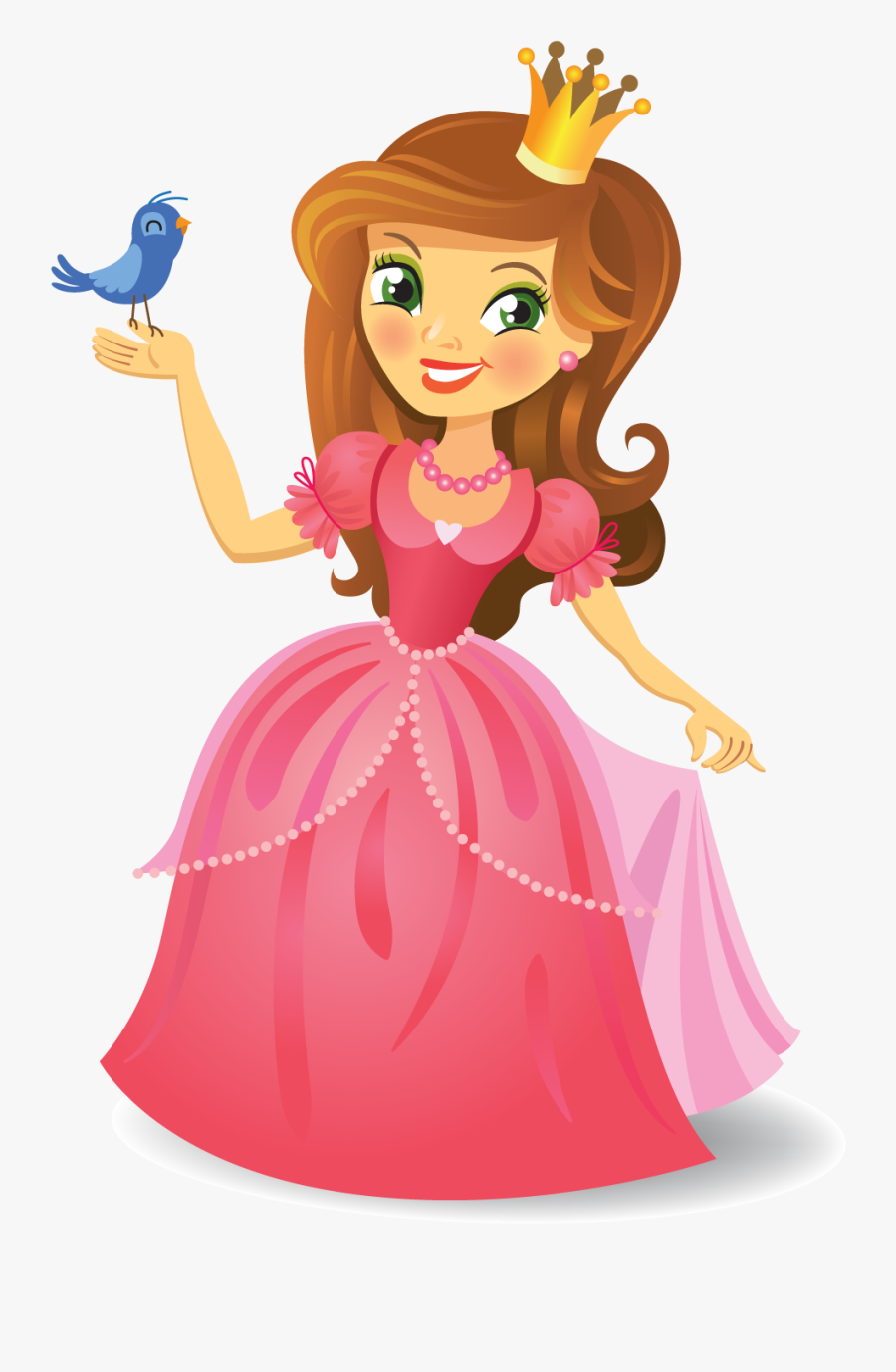 Prince, Princess, Royaltyfree, Doll, Fictional Character - Happy Birthday Kid Girl, Transparent Clipart