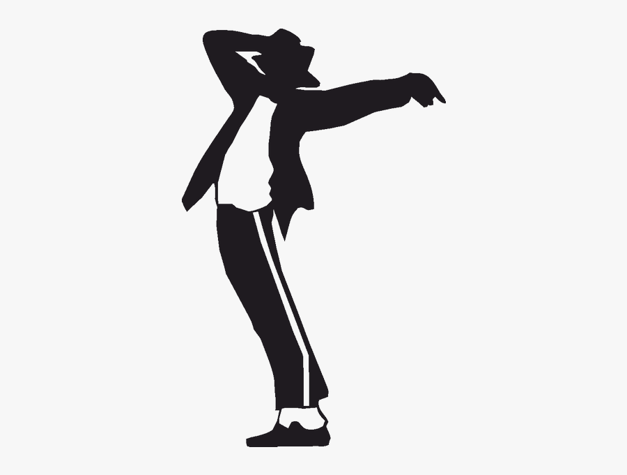 Moonwalk Dancer Silhouette - Michael Jackson Silhouette Png, Transparent Clipart
