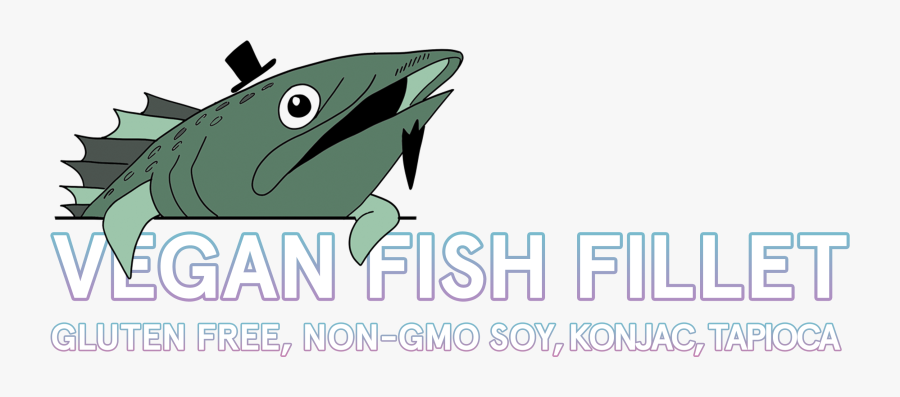 Image Of Vegan Fish Fillet - Cartoon, Transparent Clipart