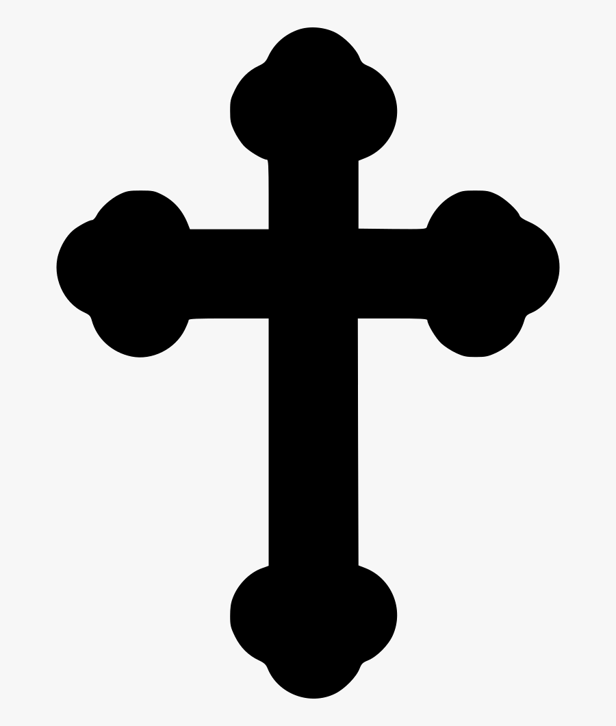 Transparent Black Cross Png - Cross Symbols Png, Transparent Clipart