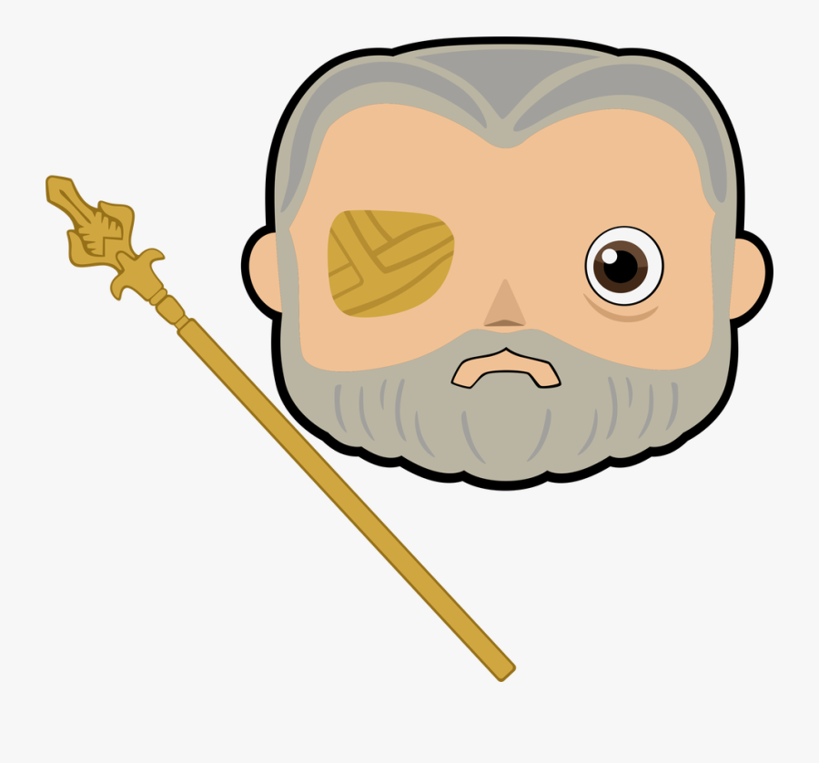 Chibi Odin Clipart - Odin Clipart, Transparent Clipart