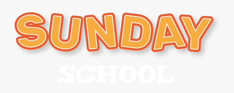 Sunday School Png - Orange, Transparent Clipart