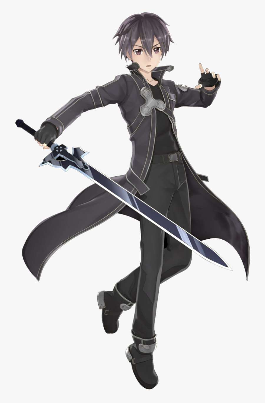 Sword Art Online Hollow Realization Kirito Transparent - Kirito Sword Art Online Hollow Realization, Transparent Clipart