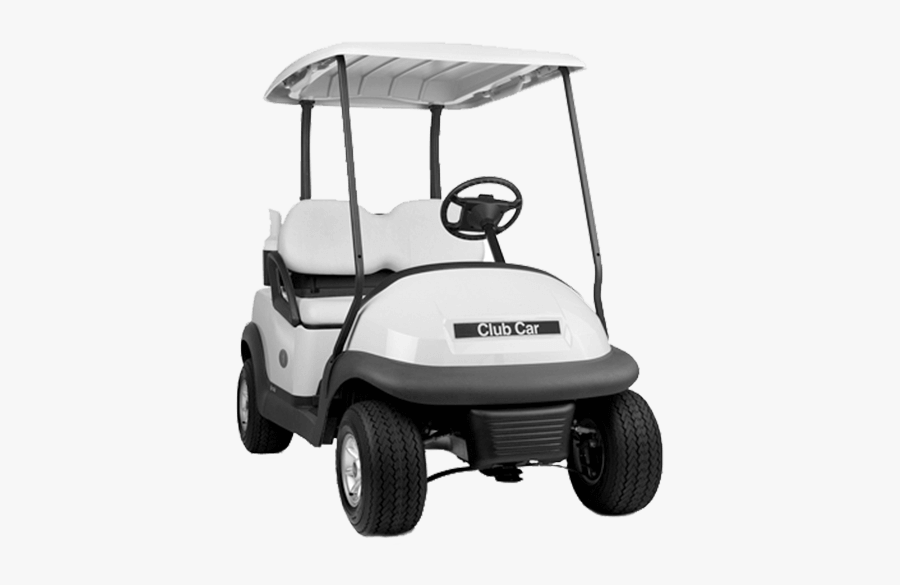 Club Car Electric Vehicle Golf Buggies - Golf Cart Transparent Background, Transparent Clipart