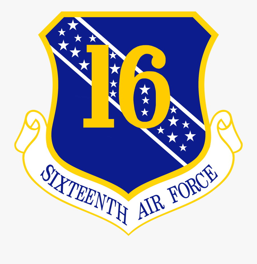 16th Air Force - 301st Fighter Wing Logo , Free Transparent Clipart