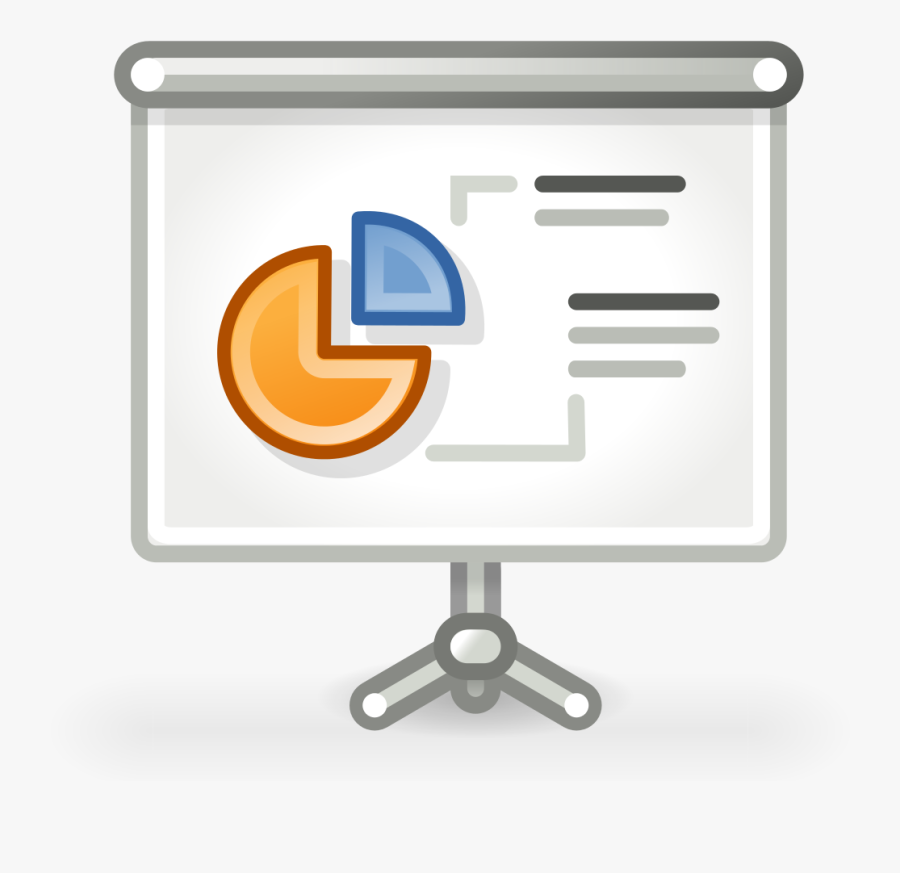 Outline Of Presentation Clipart , Png Download - Oral Presentation Presentation Icon, Transparent Clipart