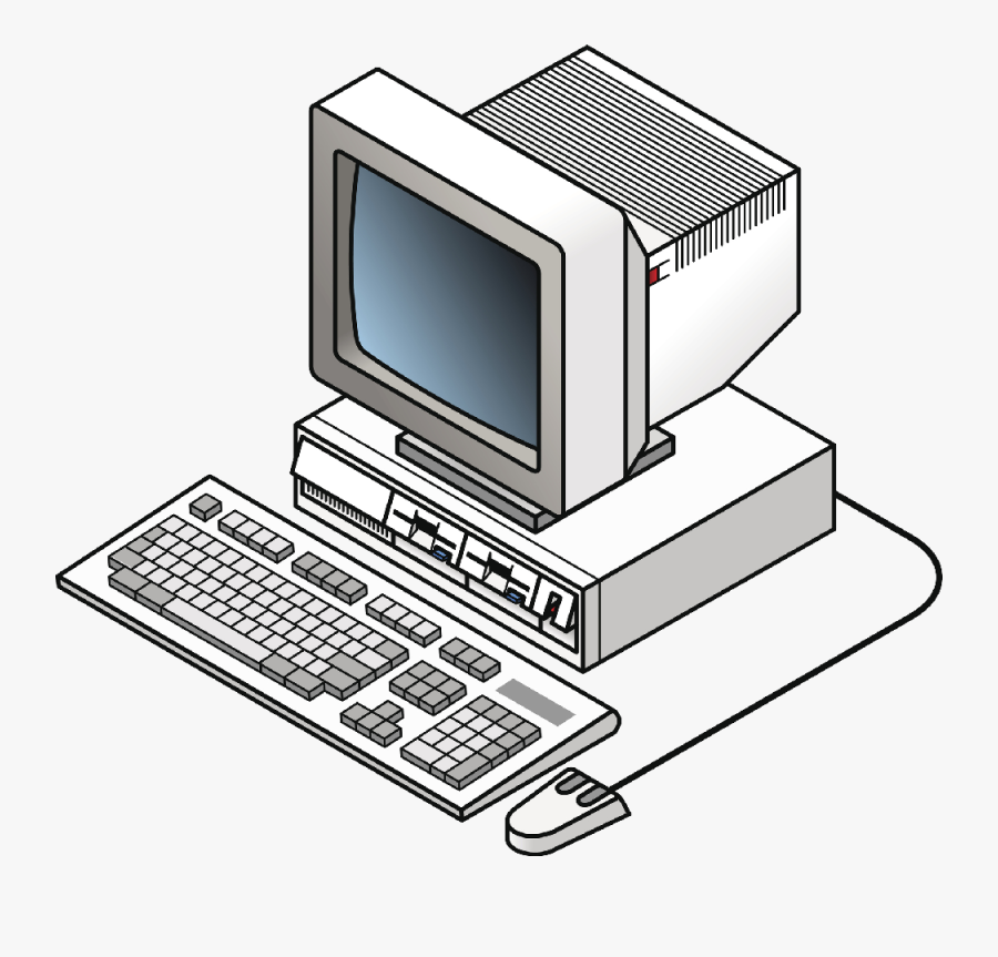 Transparent Computers Cliparts - Desktop Computer, Transparent Clipart