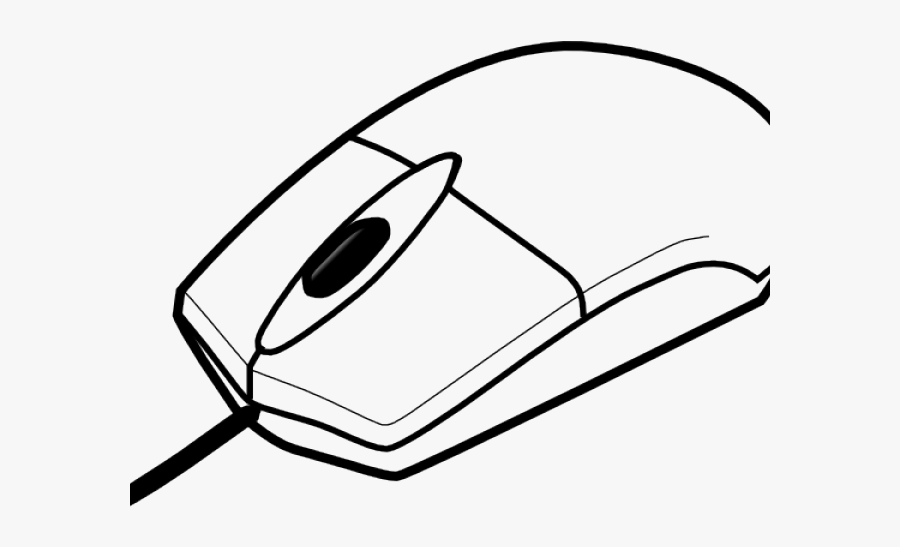 Computer Mouse Clipart Black And White, Transparent Clipart