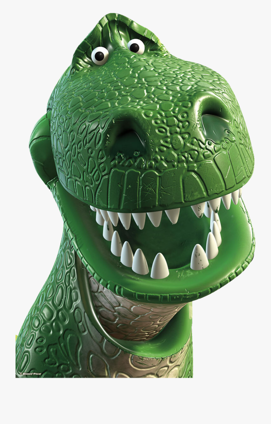 Toy Story Clipart T Rex - Rex From Toy Story Head, Transparent Clipart