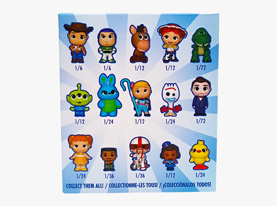 Funko Mystery Minis Toy Story 4, Transparent Clipart