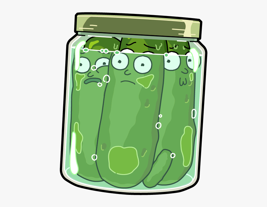 Download Pickle Clipart Full Jar - Rick And Morty Pickle Morty ...