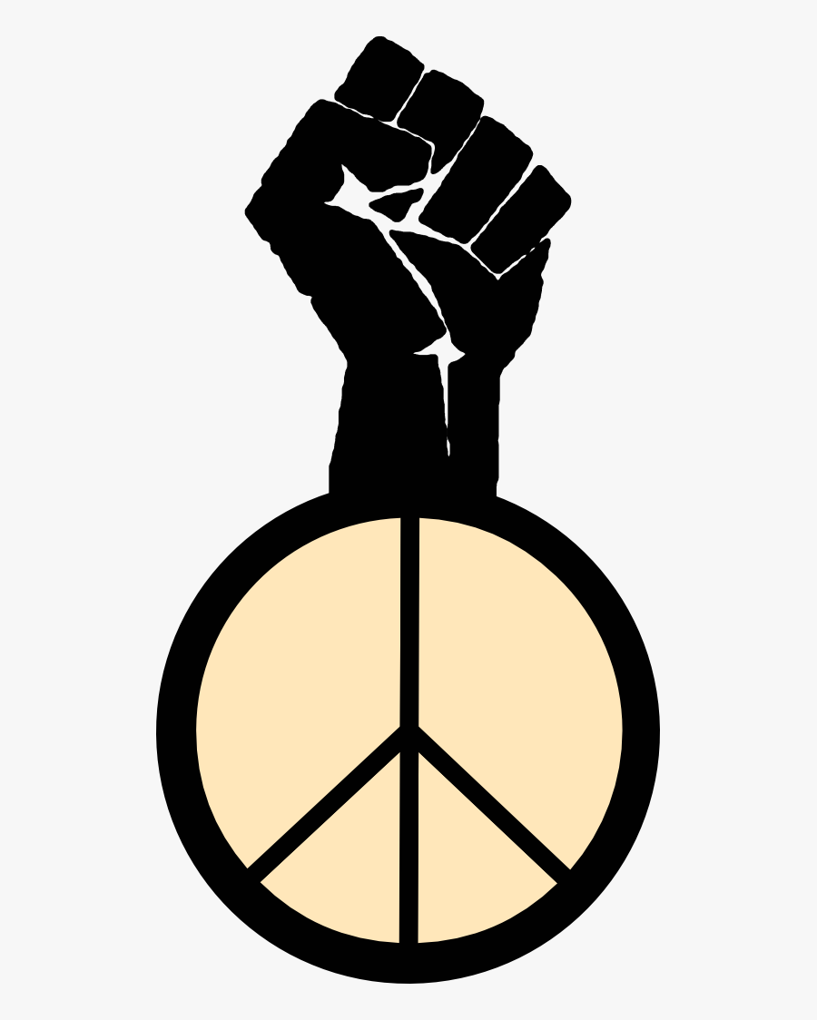 Occupy Wall Street Fight Power Peace Fist Spring Green, Transparent Clipart