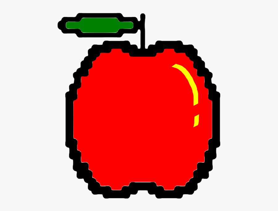 Red,area,apple - Sign Clip Art Apple, Transparent Clipart