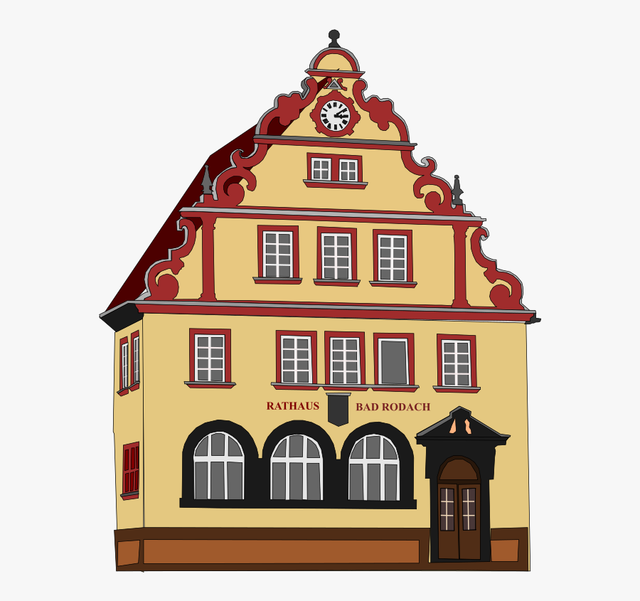 Free Town Hall Bad Rodach - Bad Rodach, Transparent Clipart