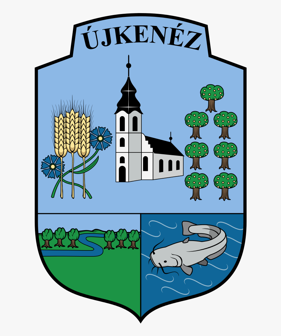 Coa Hungary Town Újkenéz, Transparent Clipart