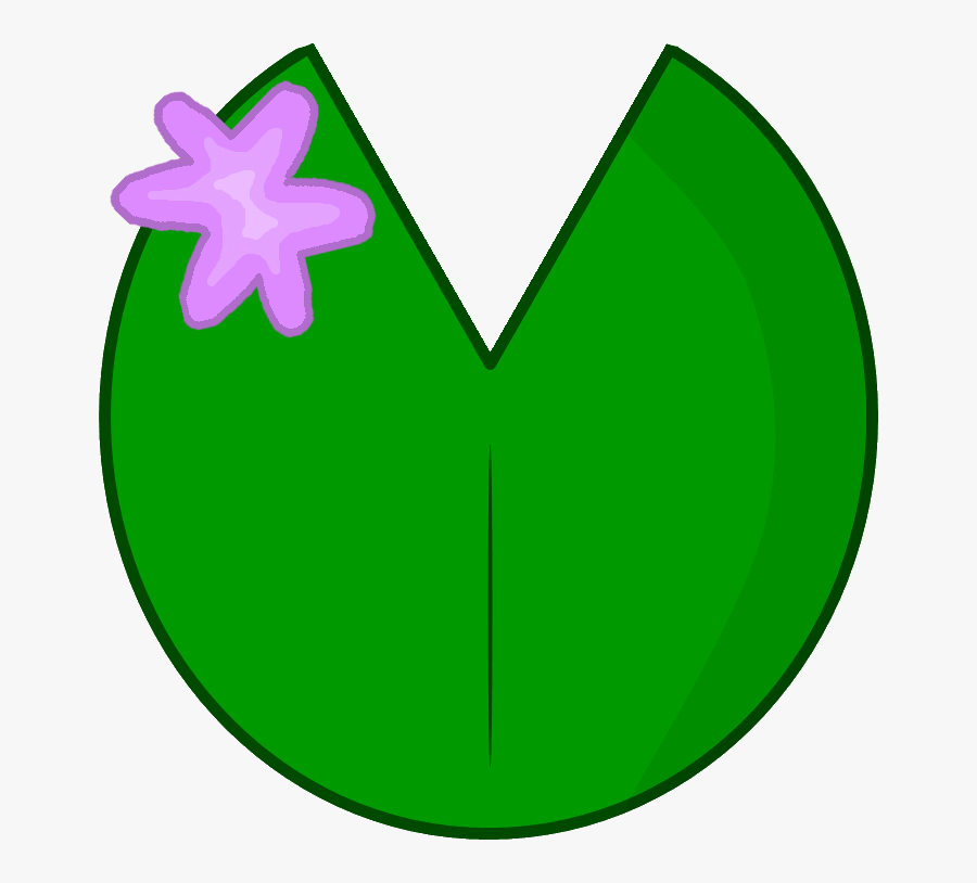 Water Lily Leaf Clipart, Transparent Clipart
