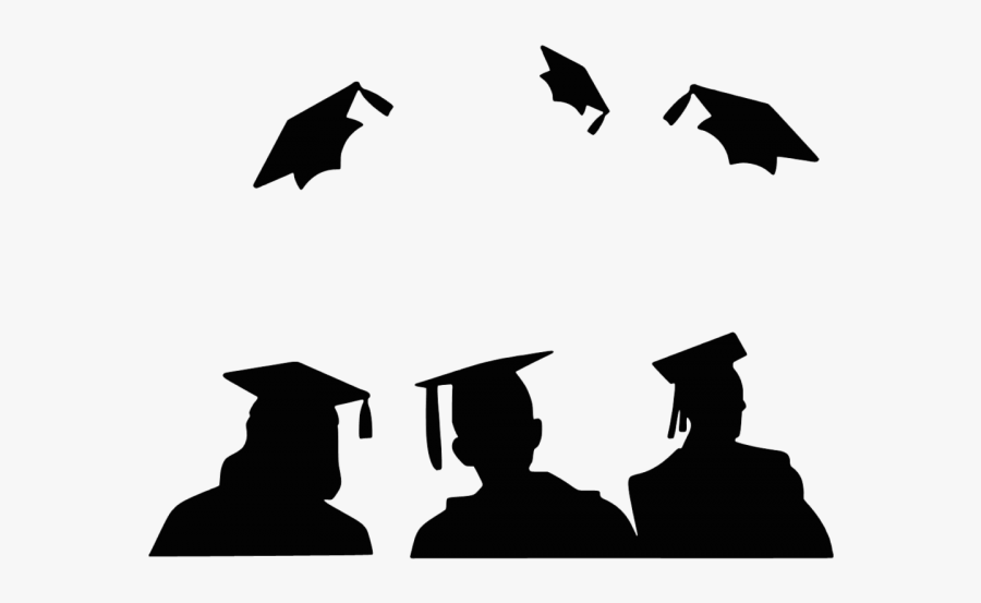Graduation Black And White , Free Transparent Clipart - ClipartKey