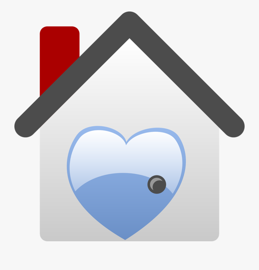 Home, Love, Happy, Family, House, Exterior, Roof - House Clip Art, Transparent Clipart
